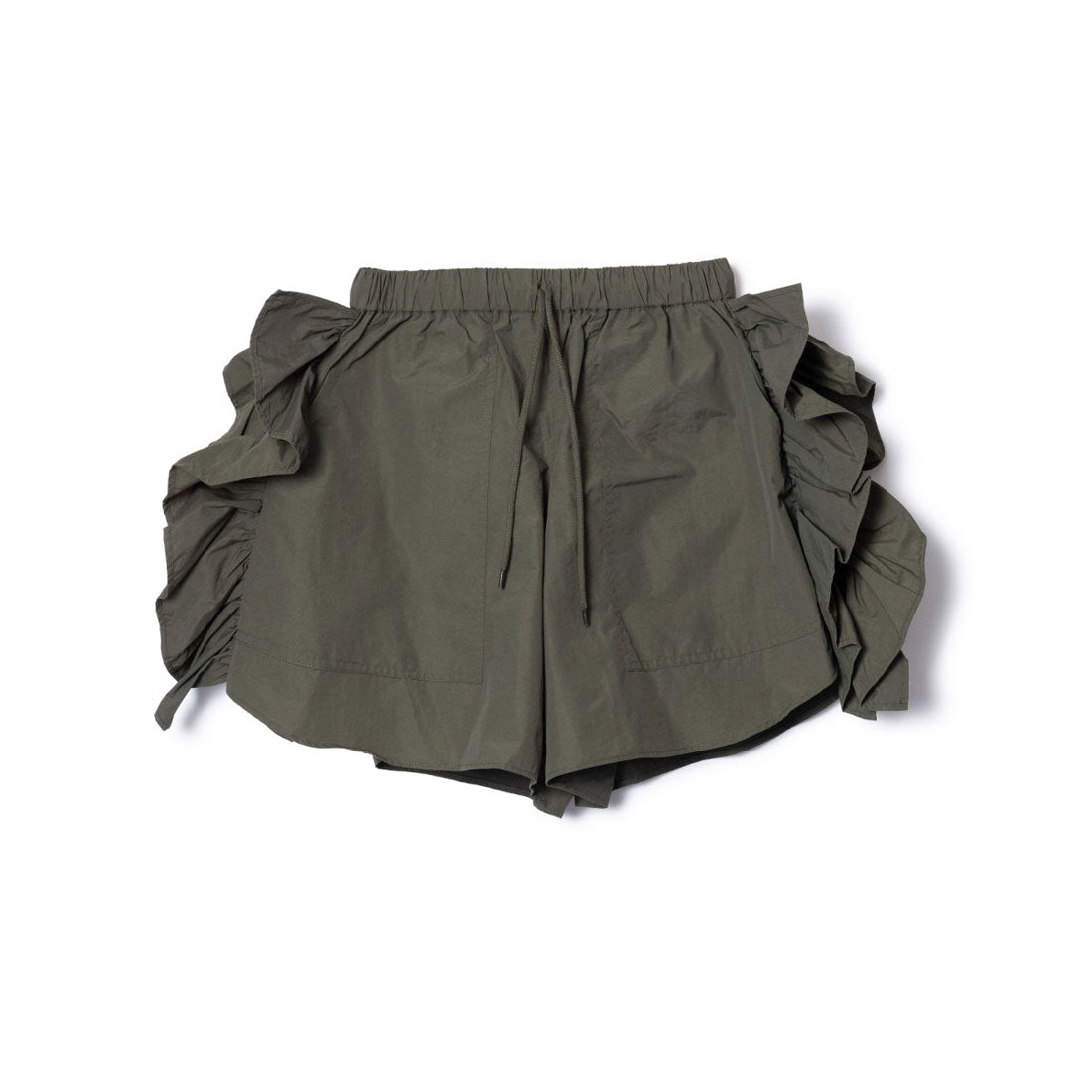 ノントーキョー NON TOKYO NON TOKYO FRILL TRACK SHORTS（ノントーキョー フリル トラックショーツ） （KHAKI） KHAKI