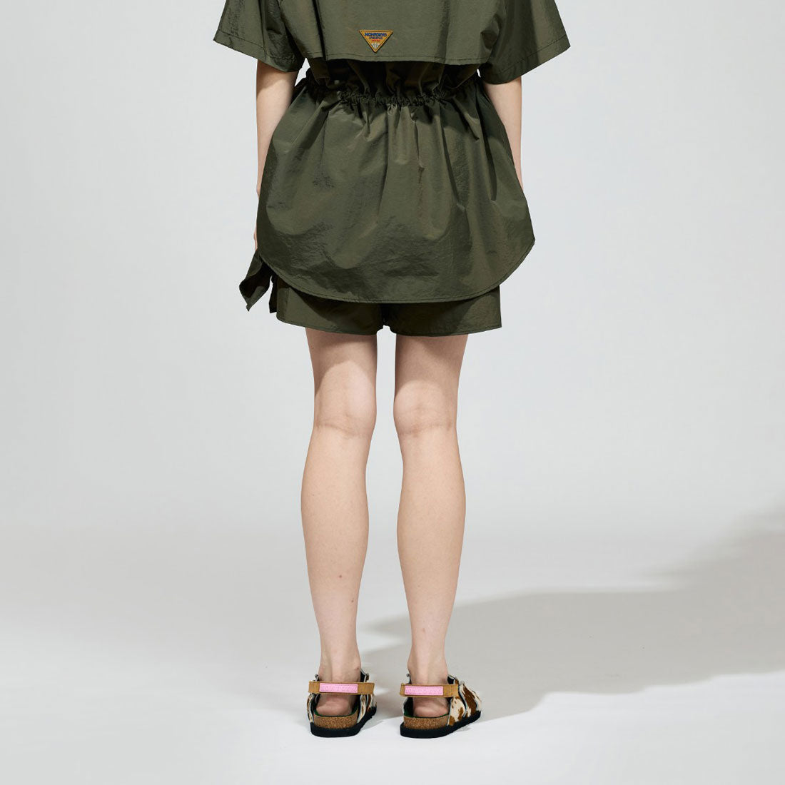 ノントーキョー NON TOKYO NON TOKYO FRILL TRACK SHORTS（ノントーキョー フリル トラックショーツ） （KHAKI） KHAKI