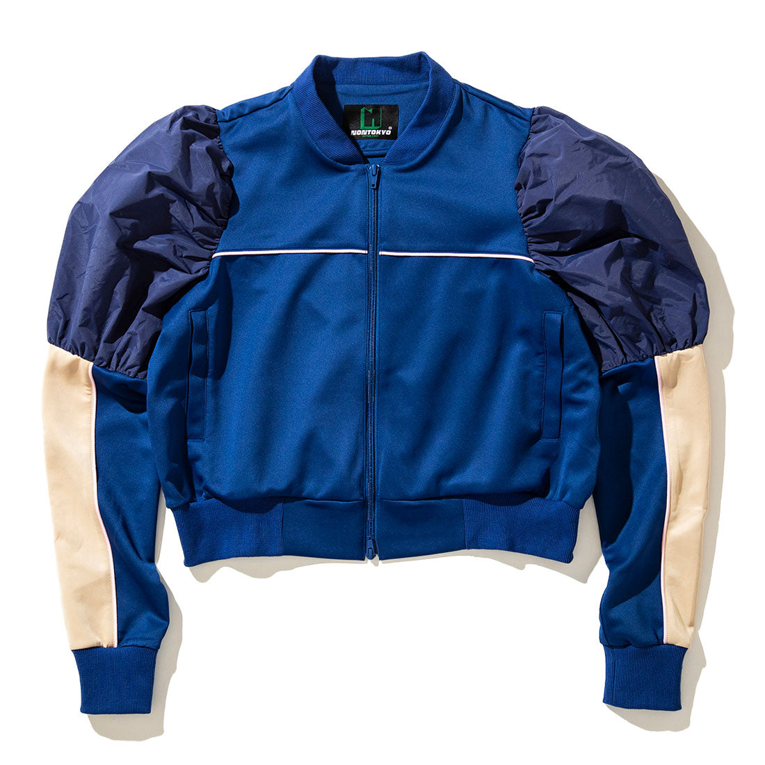 ノントーキョー NON TOKYO パフスリーブジップアップジャージー（PUFF SLEEVE ZIP-UP JERSEY） （BLUE） BLUE