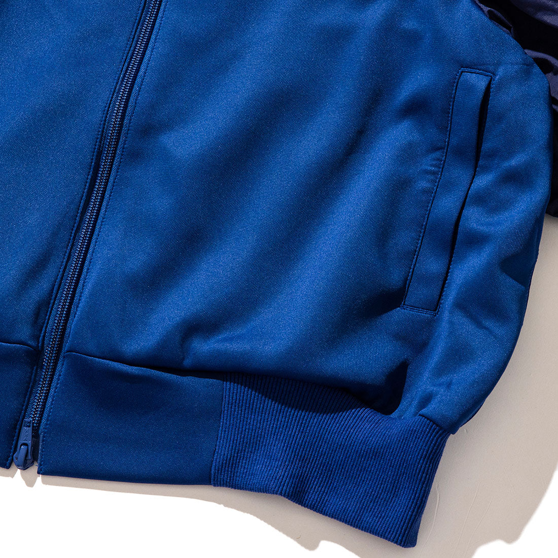 ノントーキョー NON TOKYO パフスリーブジップアップジャージー（PUFF SLEEVE ZIP-UP JERSEY） （BLUE） BLUE