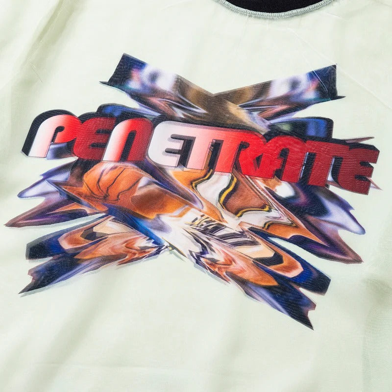 ノントーキョー NON TOKYO ダイレクトプリント シアーTシャツ（DIRECT PRINT SHEER T-SHIRT） （PENETRATE） PENETRATE