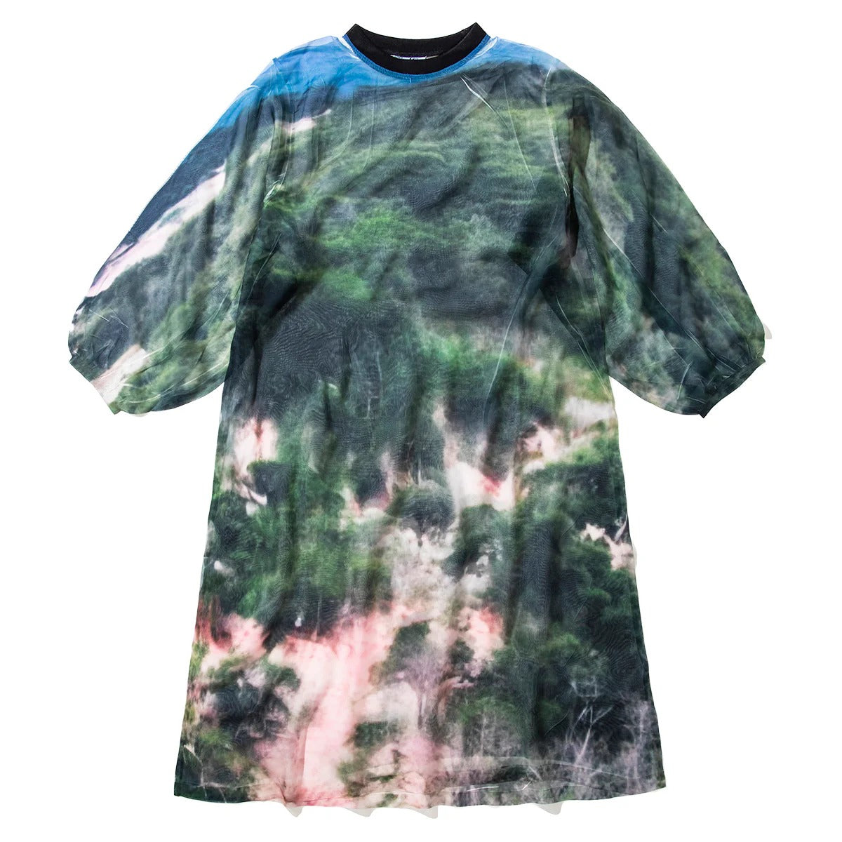 ノントーキョー NON TOKYO ダイレクトプリント シアーワンピース（DIRECT PRINT SHEER ONE-PIECE） （MOUNTAIN） MOUNTAIN