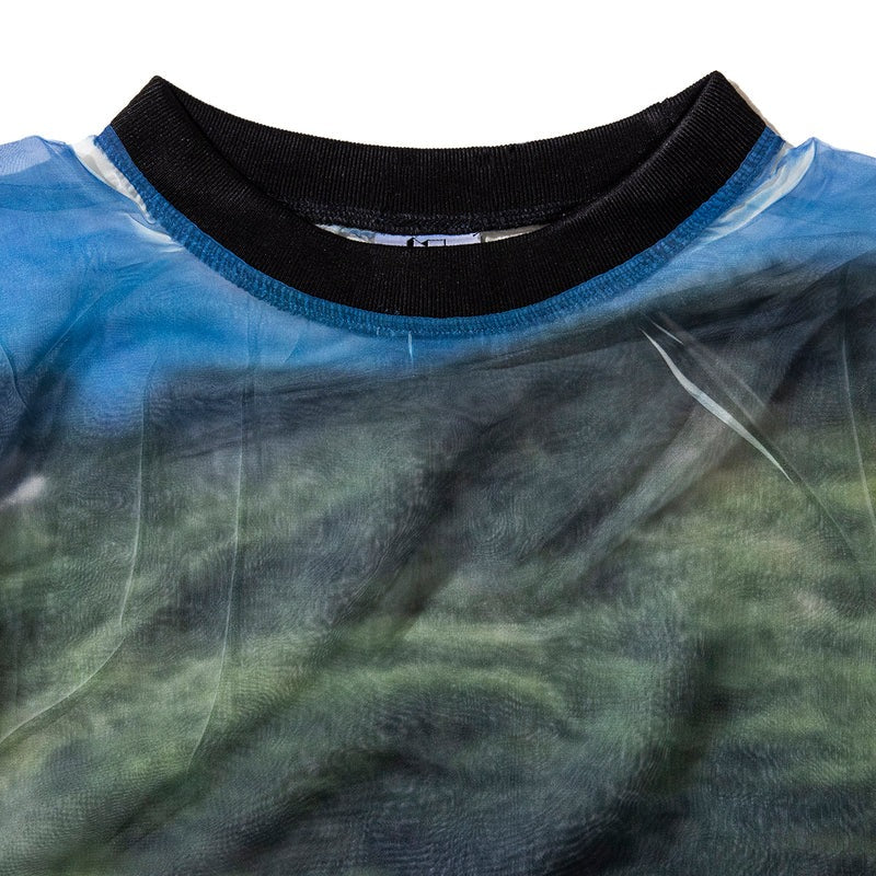 ノントーキョー NON TOKYO ダイレクトプリント シアーワンピース（DIRECT PRINT SHEER ONE-PIECE） （MOUNTAIN） MOUNTAIN