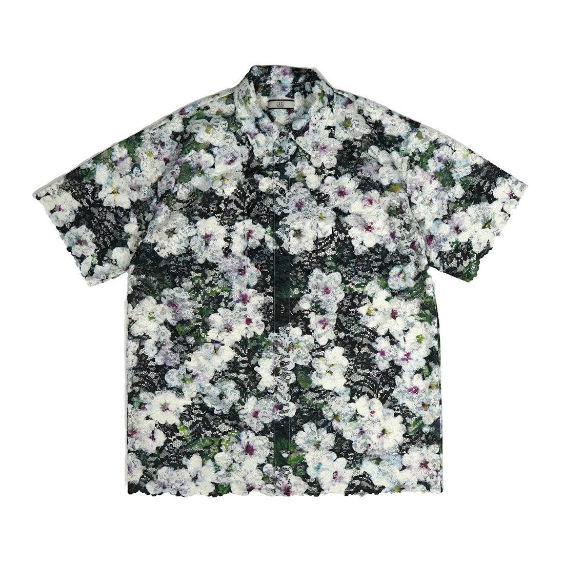 ノントーキョー NON TOKYO レース ハーフ スリーブシャツ & レース スカーフ（LACE HALF SLEEVE SHIRT & LACE SCARF） （FLOWER） FLOWER