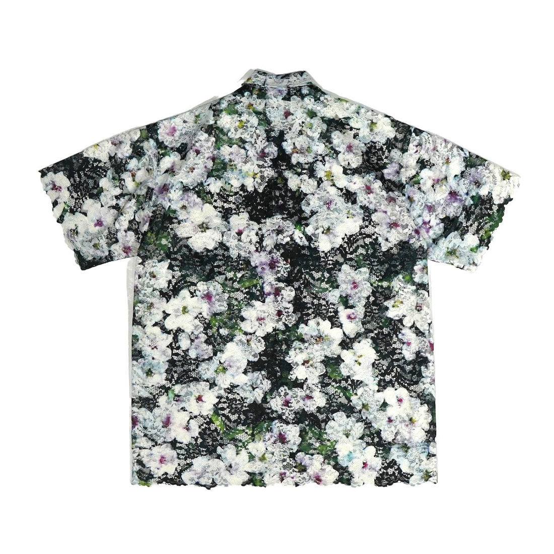 ノントーキョー NON TOKYO レース ハーフ スリーブシャツ & レース スカーフ（LACE HALF SLEEVE SHIRT & LACE SCARF） （FLOWER） FLOWER