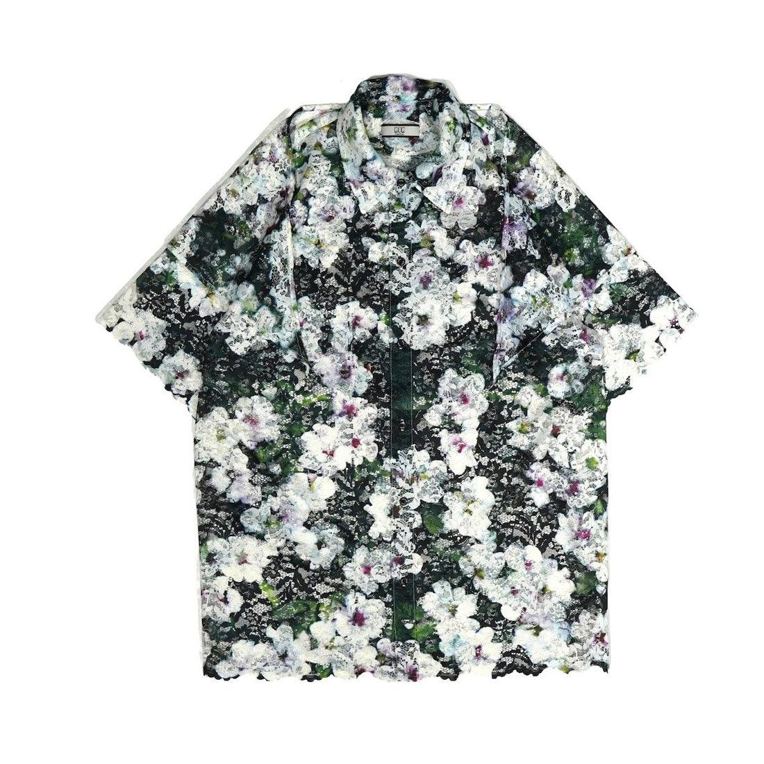 ノントーキョー NON TOKYO レース ハーフ スリーブシャツ & レース スカーフ（LACE HALF SLEEVE SHIRT & LACE SCARF） （FLOWER） FLOWER