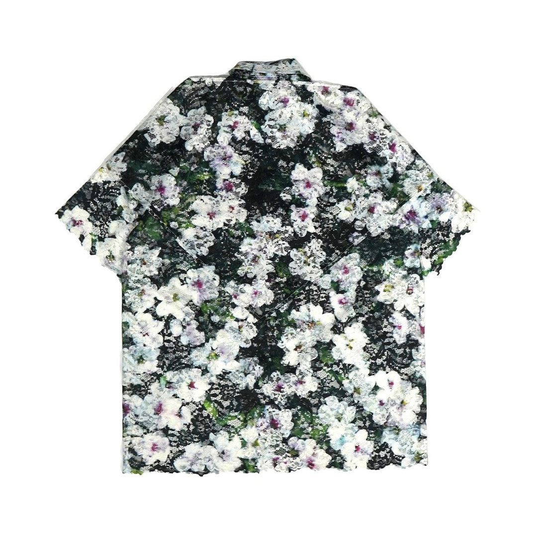 ノントーキョー NON TOKYO レース ハーフ スリーブシャツ & レース スカーフ（LACE HALF SLEEVE SHIRT & LACE SCARF） （FLOWER） FLOWER