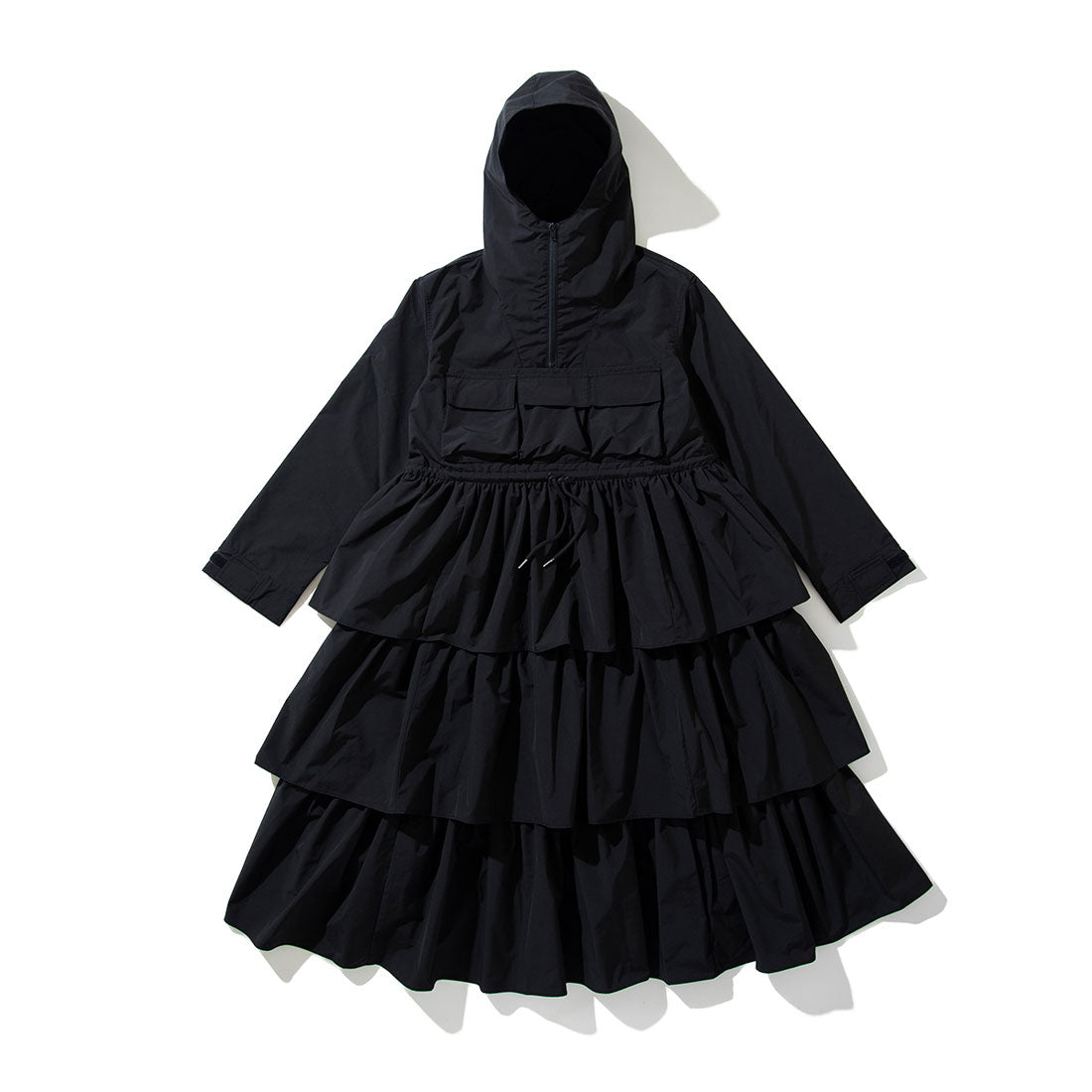 ノントーキョー NON TOKYO マルチポケットテックワンピース（MULTI POCKET TECH ONE-PIECE） （BLACK） BLACK