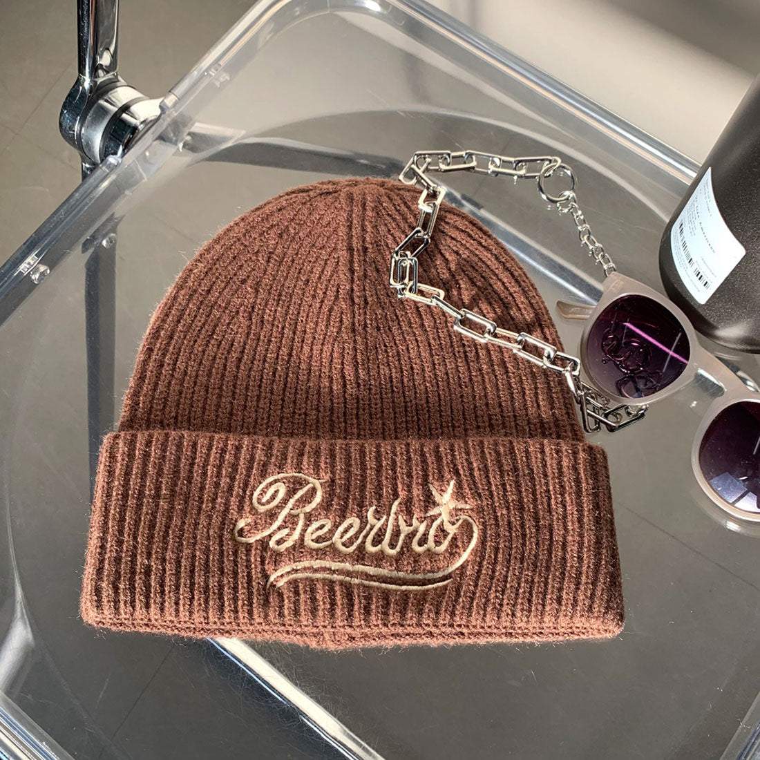 Non-Hedge Logo Knit Cap