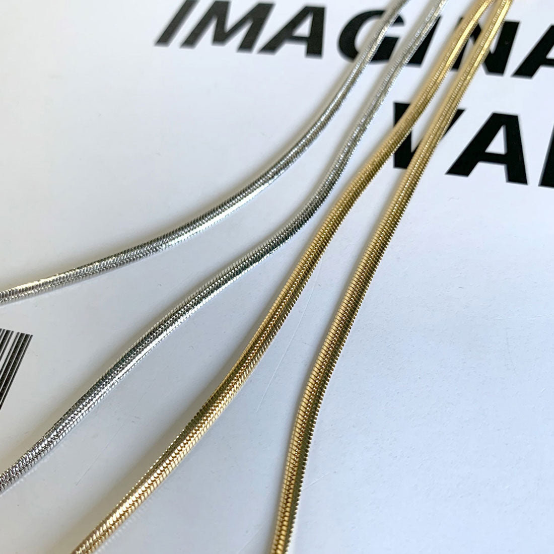 ノンヘッジ non-hedge チェーンリボンネックレス （ゴールド） ゴールド