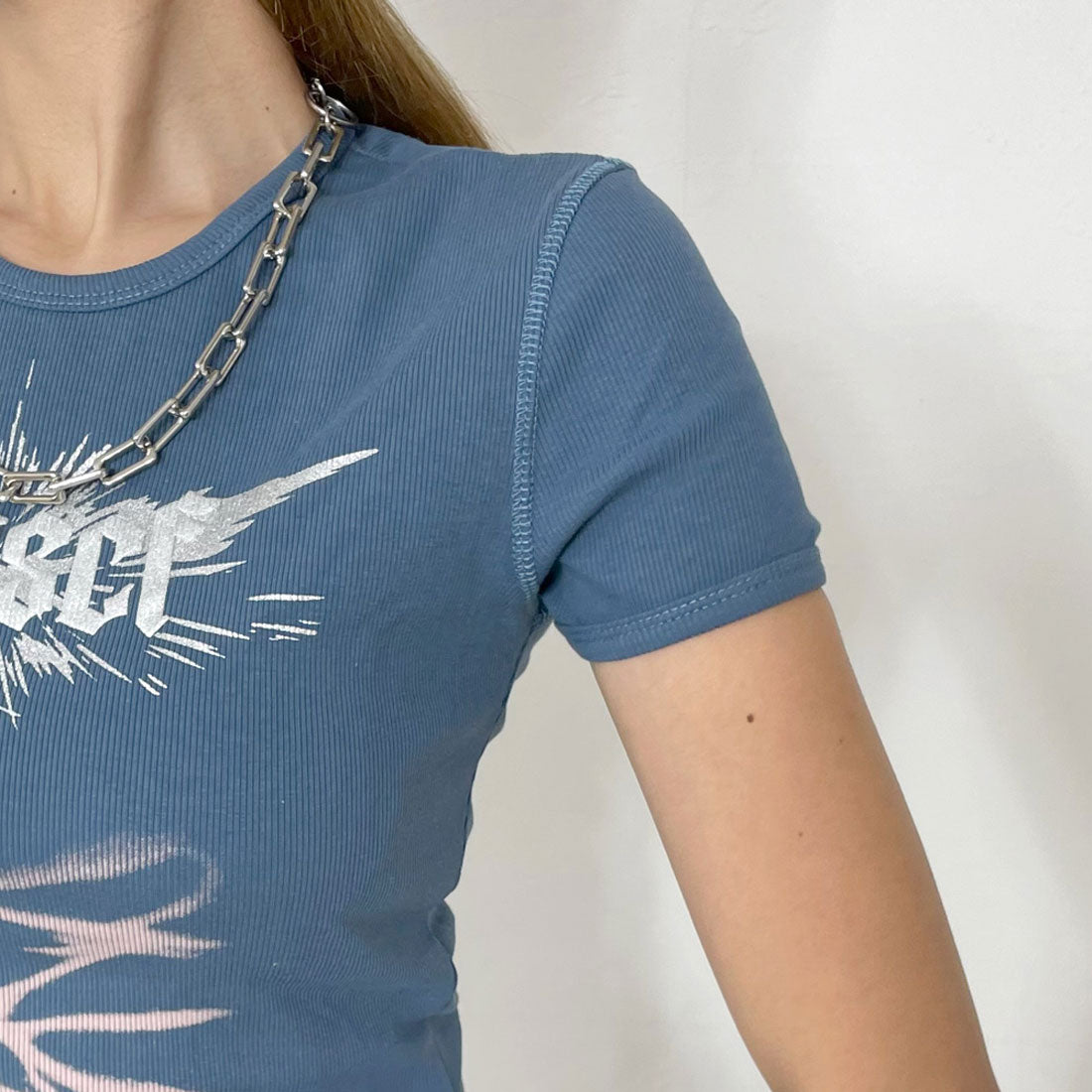 ノンヘッジ non-hedge シルバーロゴチビT （ブラック） ブラック