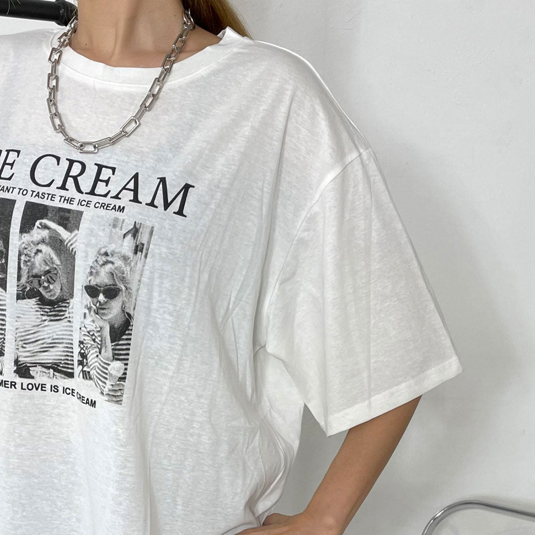 ノンヘッジ non-hedge ICE転写ビッグTシャツ （ブラック） ブラック