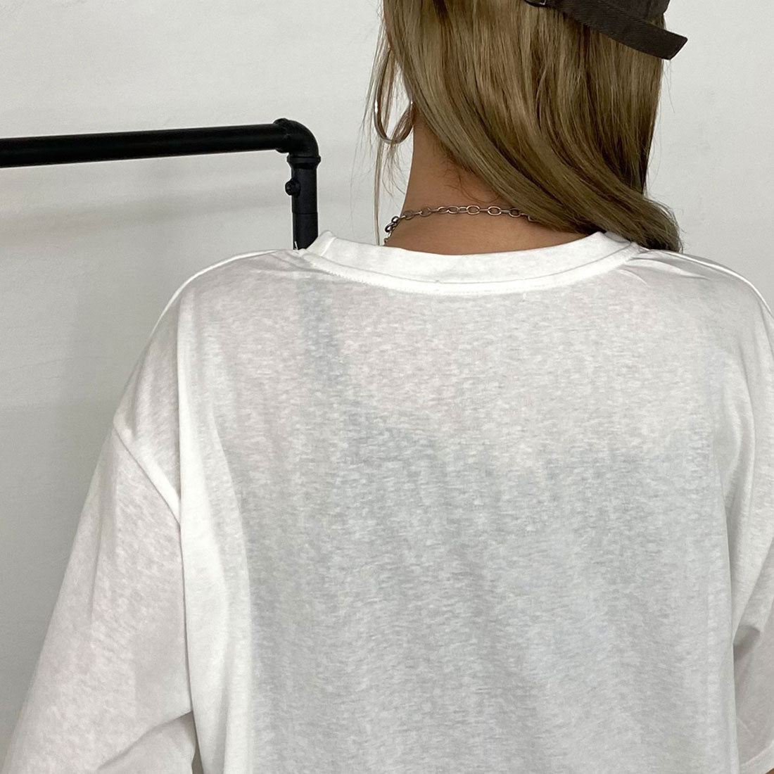 ノンヘッジ non-hedge ヒョウ柄ビッグTシャツ （ブラック） ブラック
