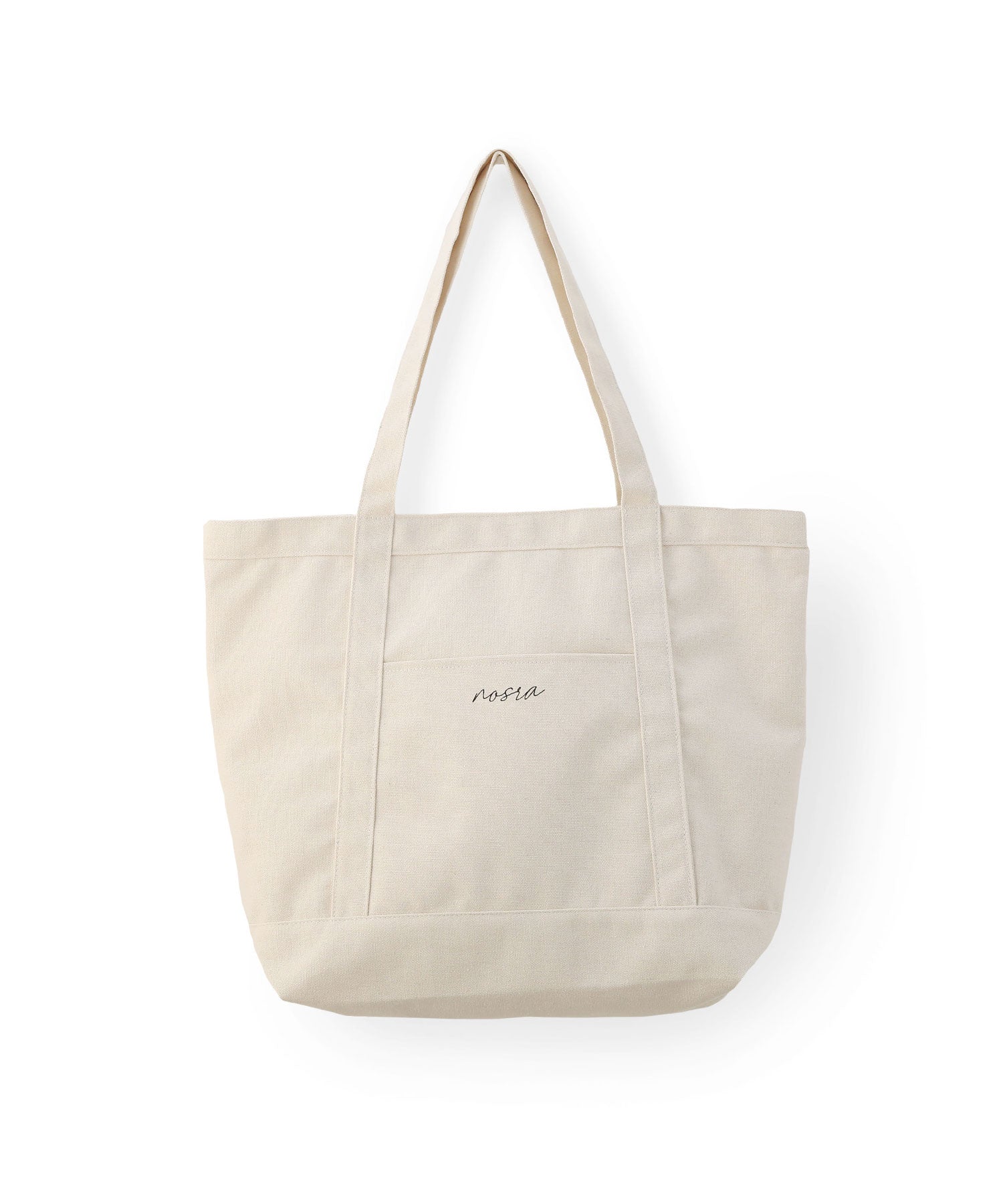 "Colleca la" Pocketed Canvas Big Tote Bag