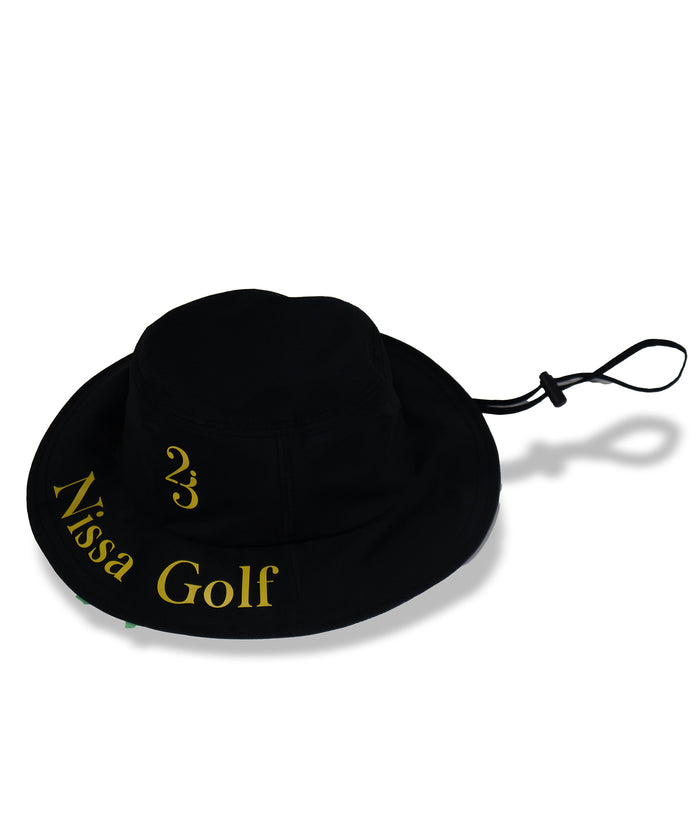 エヌエス23・パー・ニッサゴルフ NS23 par Nissa Golf モノグラムレインハット （ホワイト） ホワイト