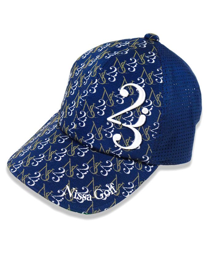 エヌエス23・パー・ニッサゴルフ NS23 par Nissa Golf モノグラムメッシュキャップ （ベージュ） ベージュ