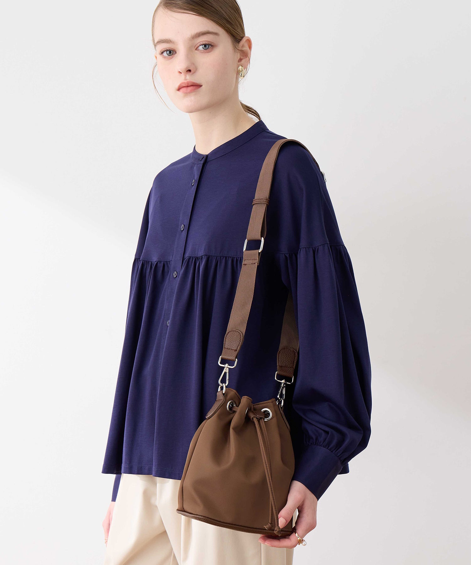 ルスークホリデー LE SOUK HOLIDAY ナイロンBAG （ダークブラウン） ダークブラウン