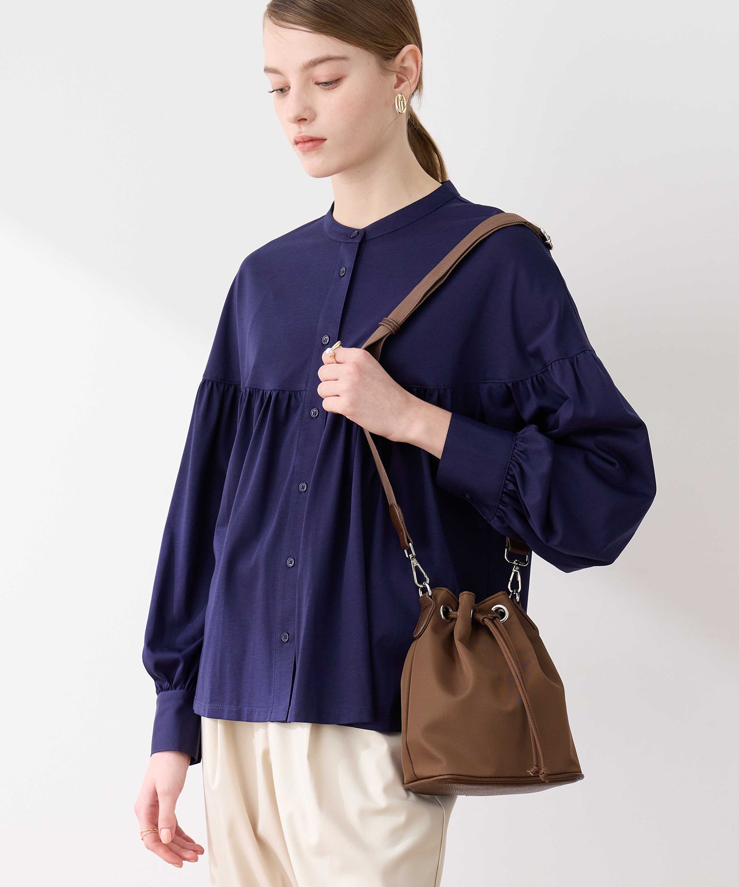 ルスークホリデー LE SOUK HOLIDAY ナイロンBAG （ダークブラウン） ダークブラウン