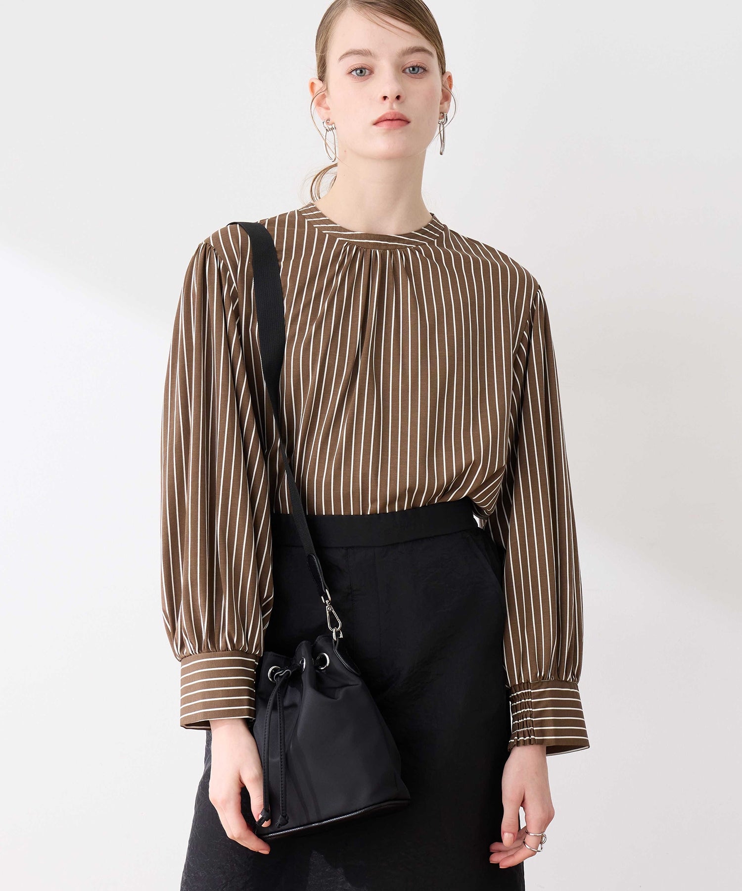 ルスークホリデー LE SOUK HOLIDAY ナイロンBAG （ダークブラウン） ダークブラウン