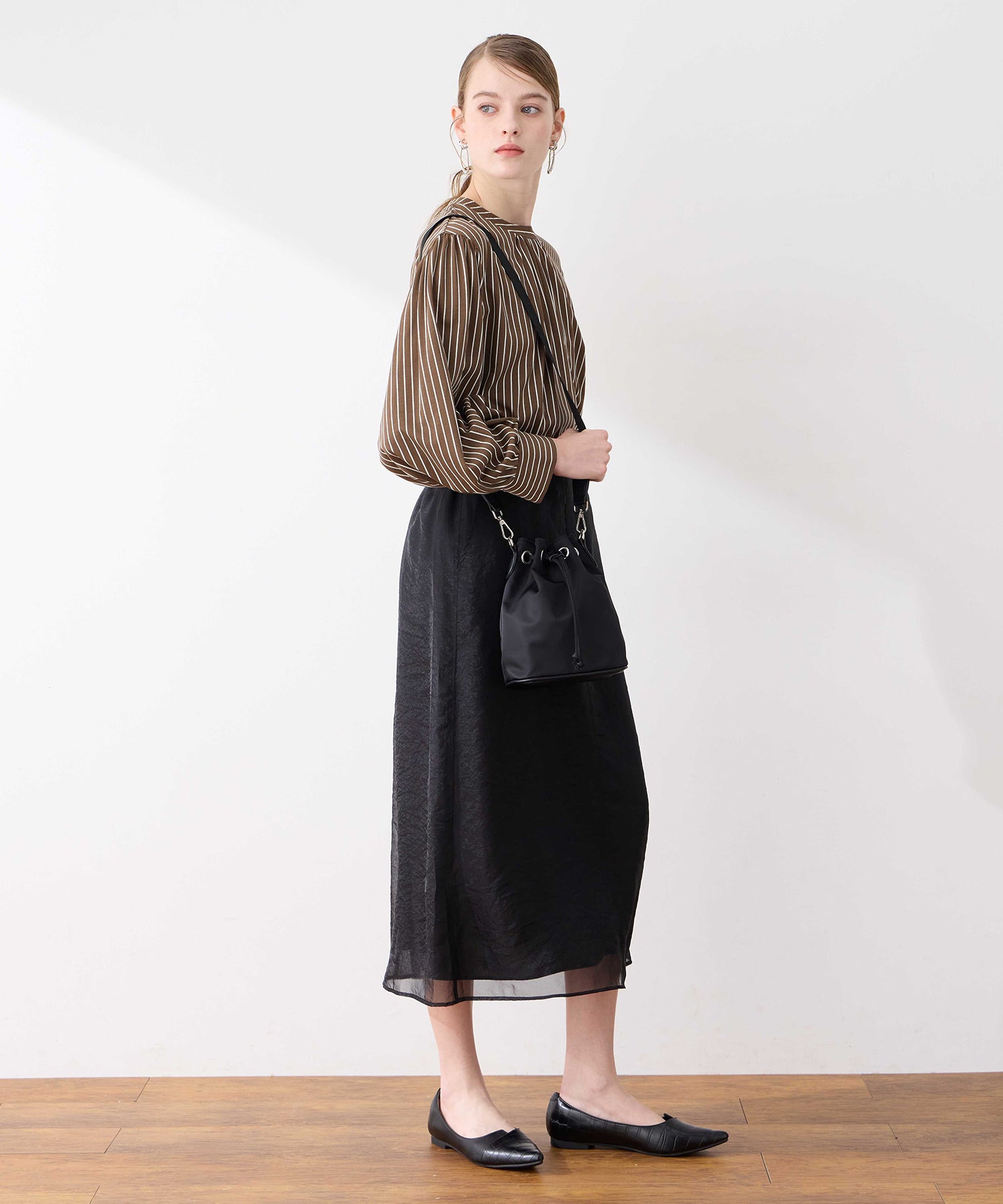ルスークホリデー LE SOUK HOLIDAY ナイロンBAG （ダークブラウン） ダークブラウン