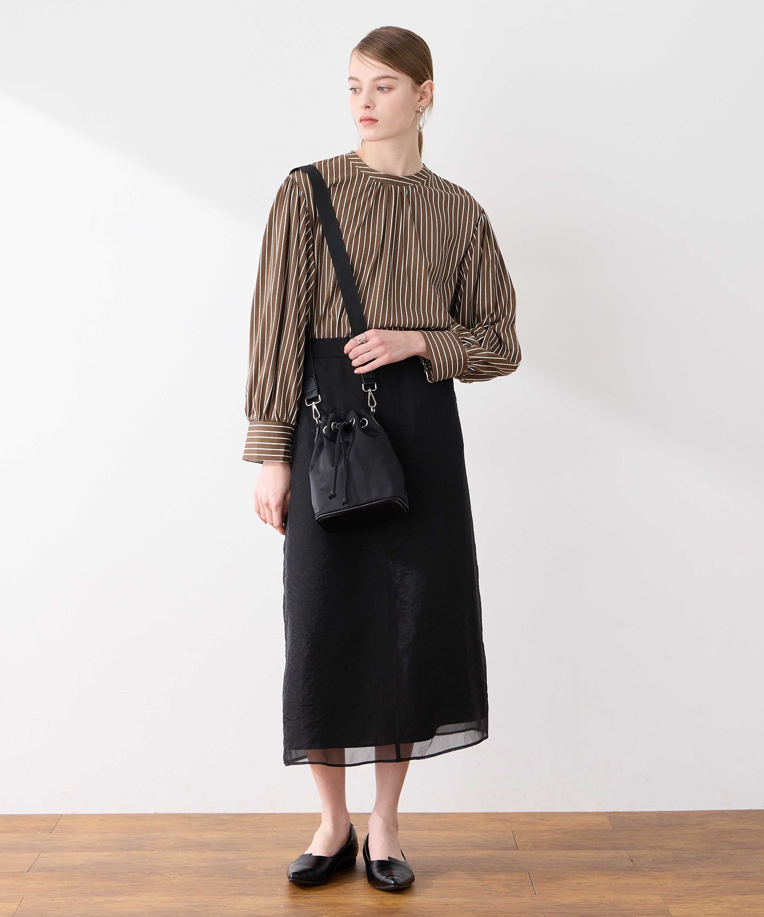 ルスークホリデー LE SOUK HOLIDAY ナイロンBAG （ダークブラウン） ダークブラウン