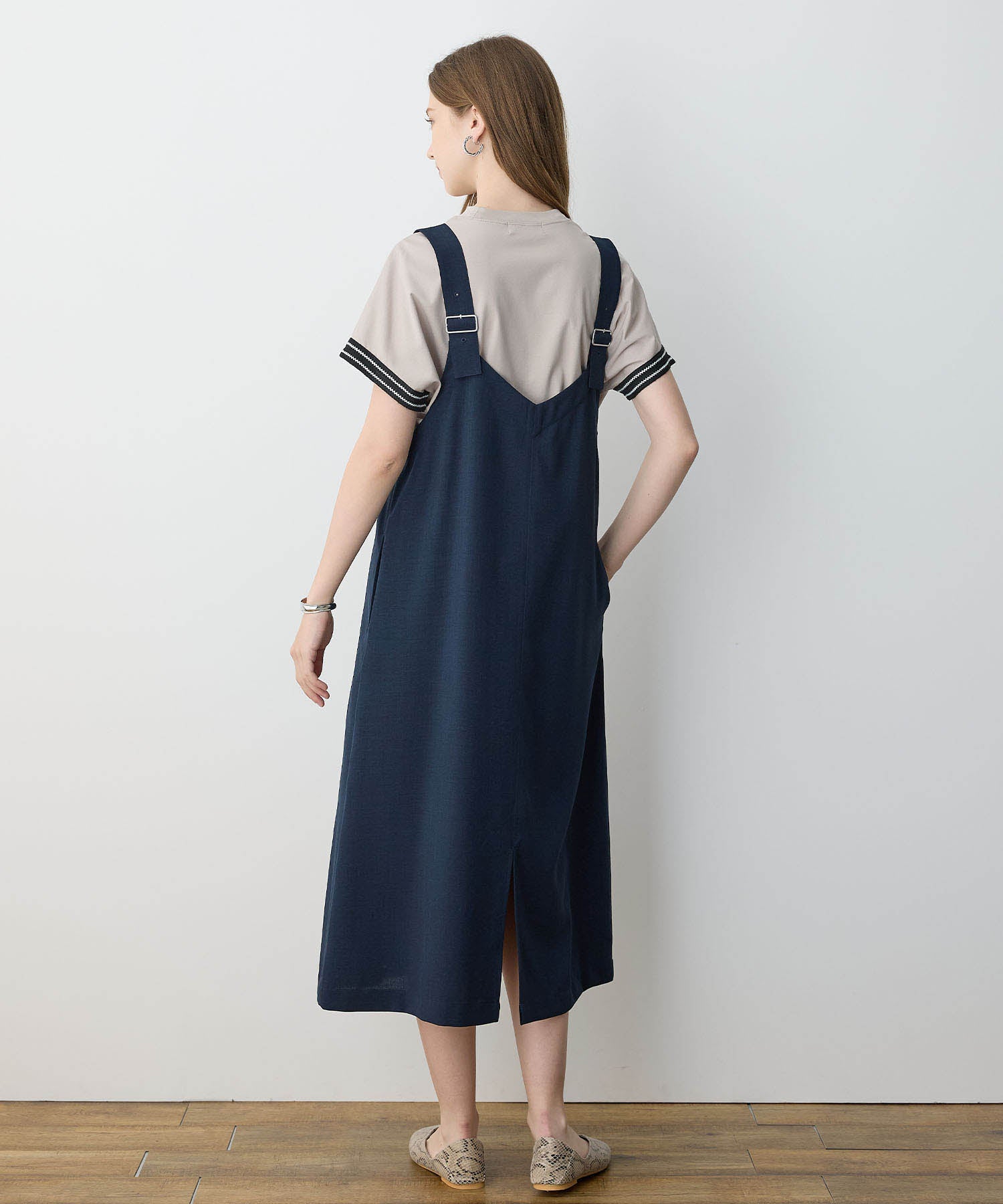 ルスークホリデー LE SOUK HOLIDAY リネンジャンスカ （ブラウン） ブラウン