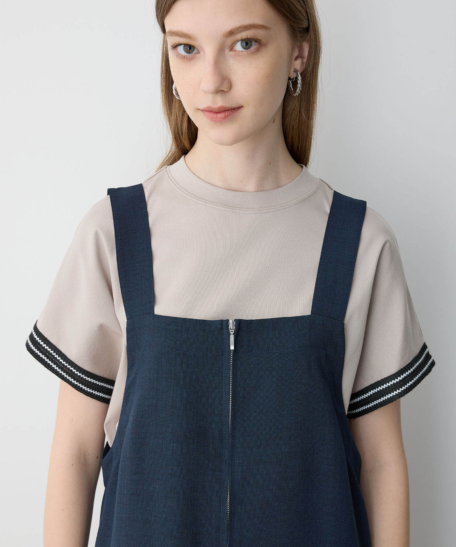 ルスークホリデー LE SOUK HOLIDAY リネンジャンスカ （ブラウン） ブラウン