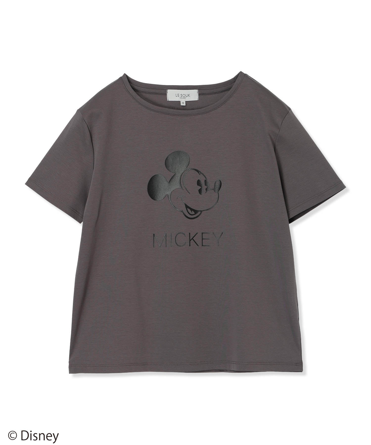 ルスークホリデー LE SOUK HOLIDAY Mickey MouseコラボロゴTシャツ （オフホワイト） オフホワイト