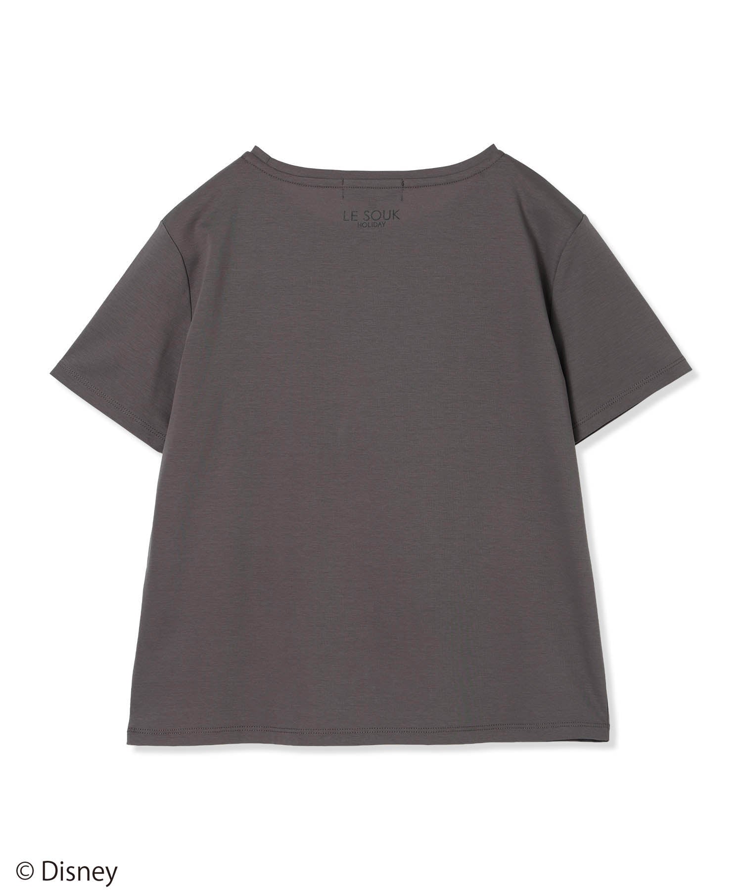 ルスークホリデー LE SOUK HOLIDAY Mickey MouseコラボロゴTシャツ （オフホワイト） オフホワイト