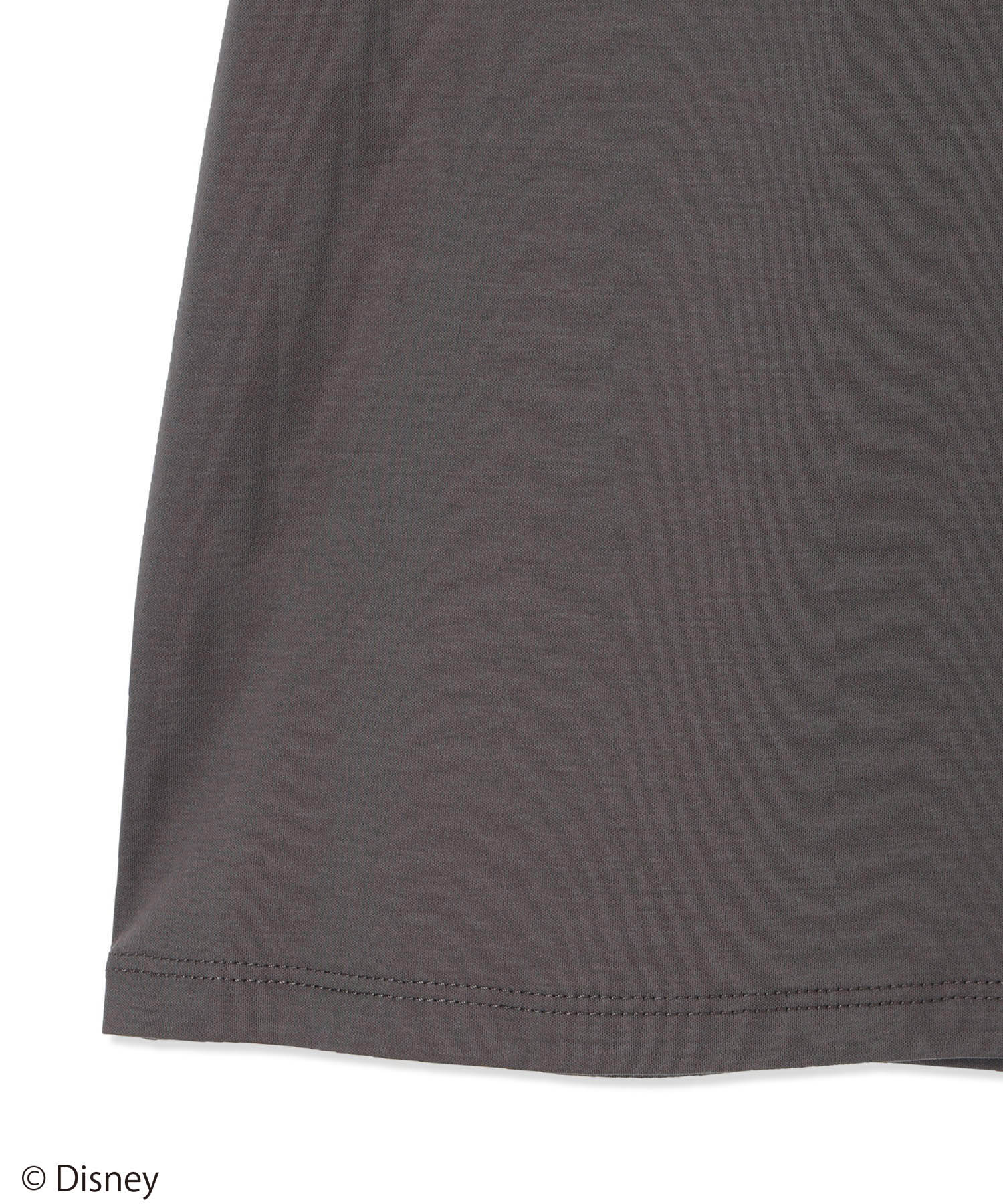 ルスークホリデー LE SOUK HOLIDAY Mickey MouseコラボモチーフTシャツ （チャコールグレー） チャコールグレー
