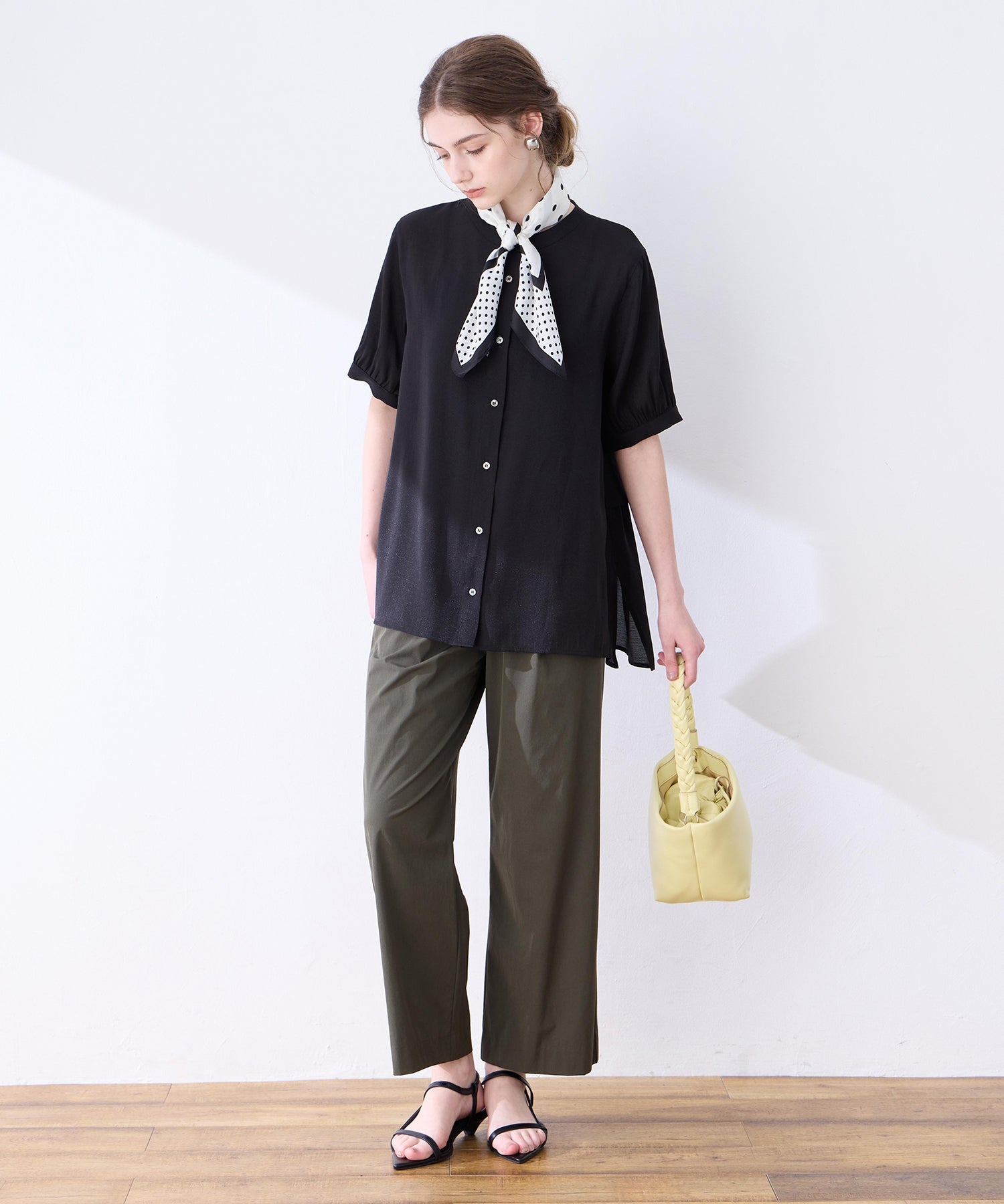 ルスークホリデー LE SOUK HOLIDAY ナイロンパンツ （ベージュ） ベージュ