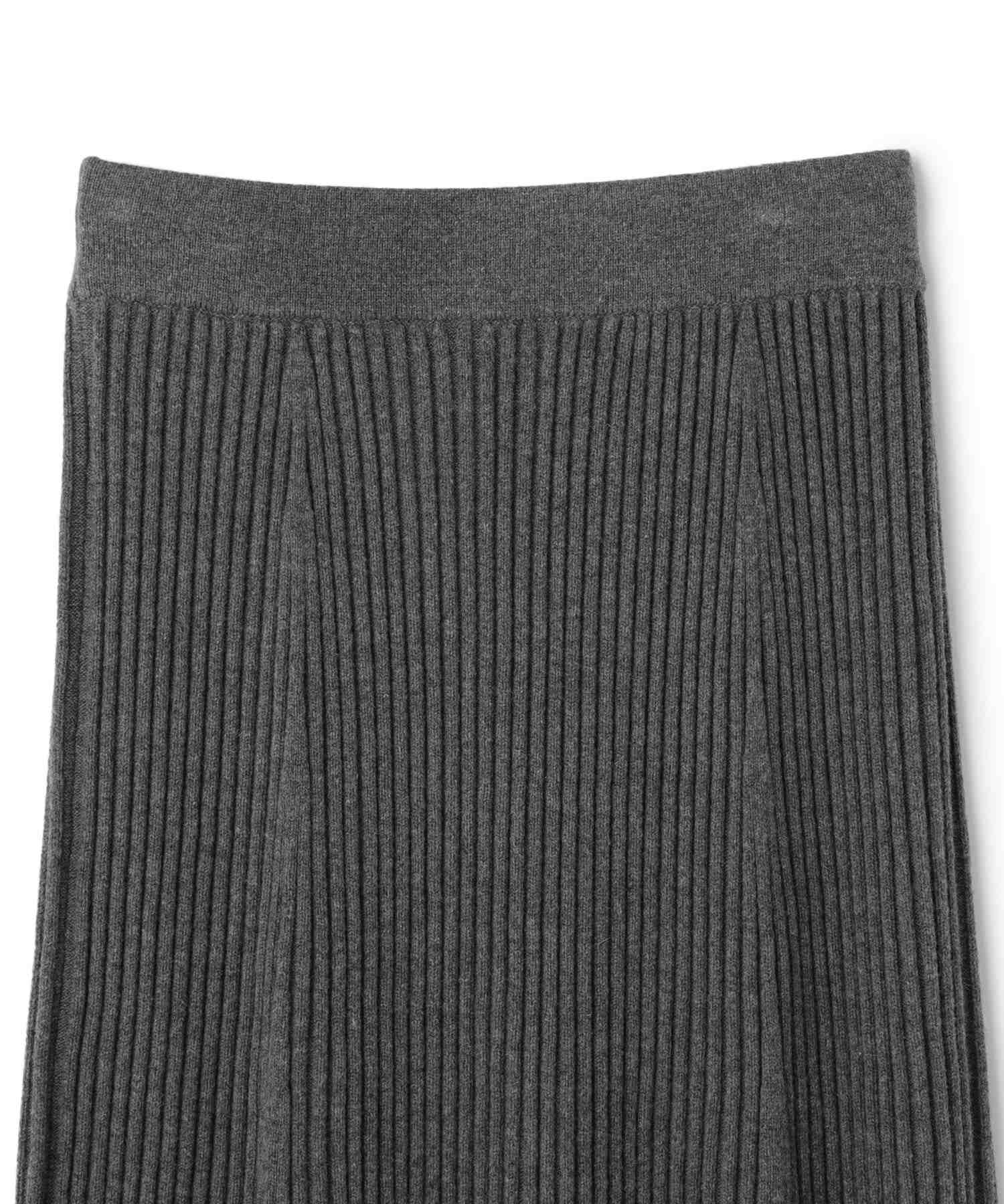 ReNorm 【SET UP compatible】 Rib Knit Skirt