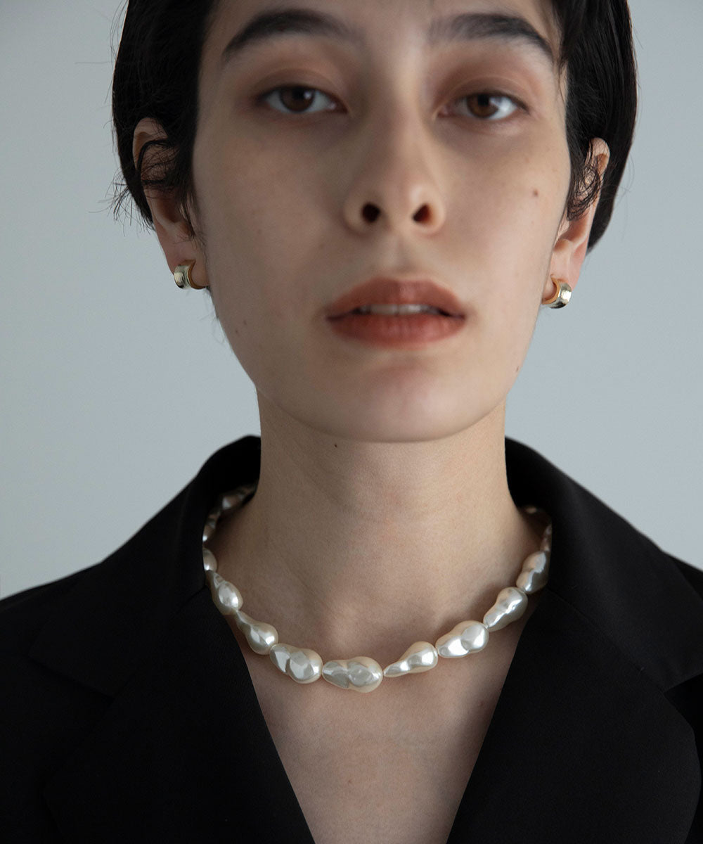 マージュール marjour BAROQUE PEARL NECKLACE