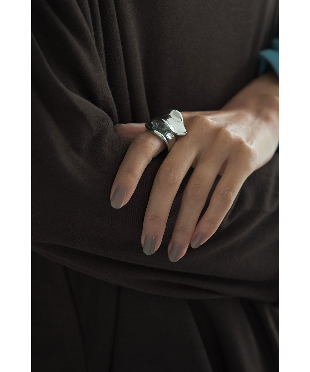 マージュール marjour NUANCE CURVE RING （SILVER） SILVER