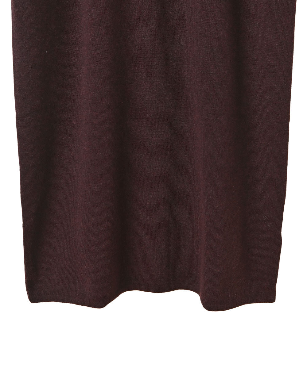 マージュール marjour HOODED KNIT ONEPIECE （BROWN） BROWN