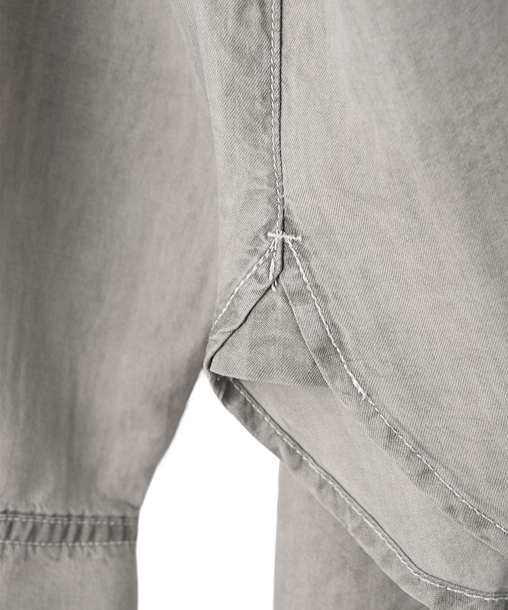 マージュール marjour RELAX DENIM SHIRT （GRAY） GRAY