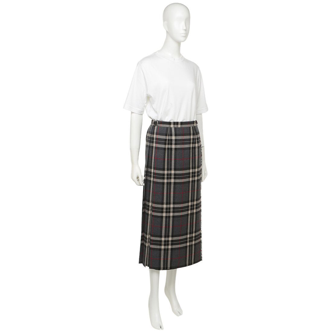 O'NEIL of DUBLIN Skirt Long Easy Kilt 83cm gray Multicolor Women's ONE