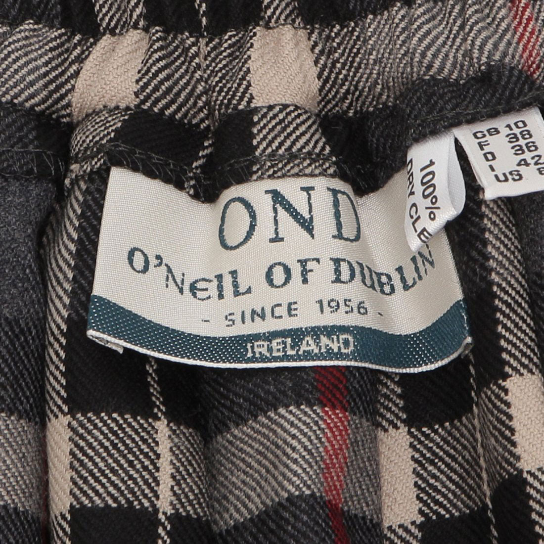 オニールオブダブリン O'NEIL of DUBLIN スカート ロングイージーキルト 83cm グレー マルチカラー レディース ONEIL OF DUBLIN 5083 （STRAGELLIFF） STRAGELLIFF