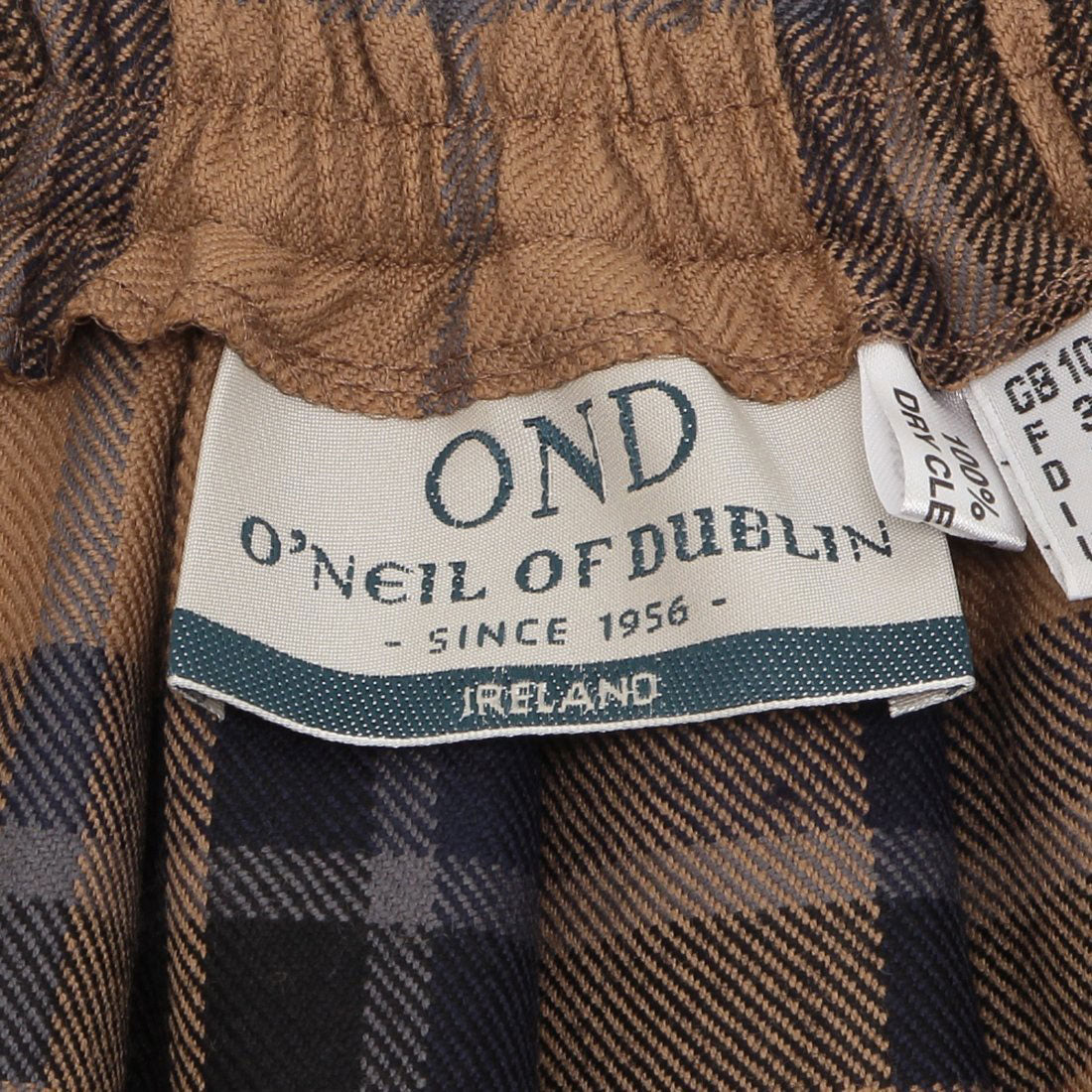 オニールオブダブリン O'NEIL of DUBLIN スカート ロングイージーキルト 83cm ブラウン マルチカラー レディース ONEIL OF DUBLIN 5083 （CONOR PASS） CONOR PASS