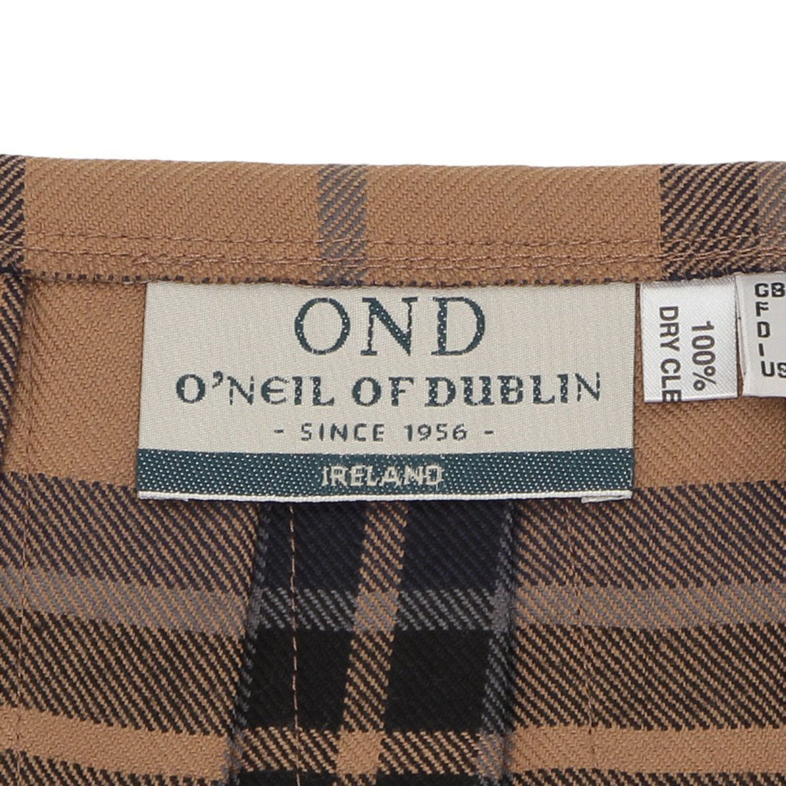 オニールオブダブリン O'NEIL of DUBLIN スカート ファッションロングキルト 81cm ブラウン マルチカラー レディース ONEIL OF DUBLIN 12481 （CONOR PASS） CONOR PASS
