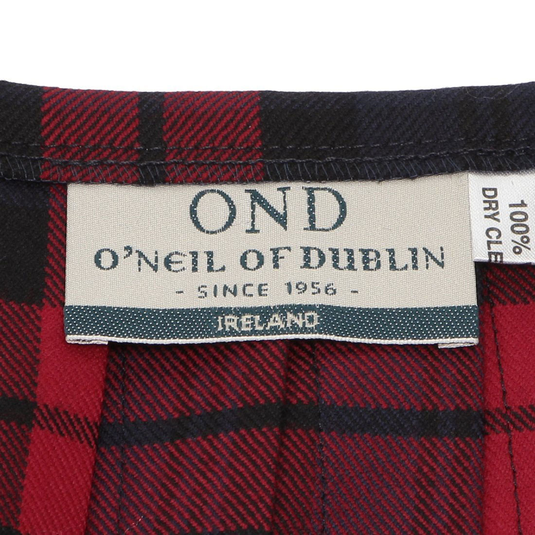 オニールオブダブリン O'NEIL of DUBLIN スカート ファッションロングキルト 81cm レッド マルチカラー レディース ONEIL OF DUBLIN 12481 （LOUGH MASK） LOUGH MASK