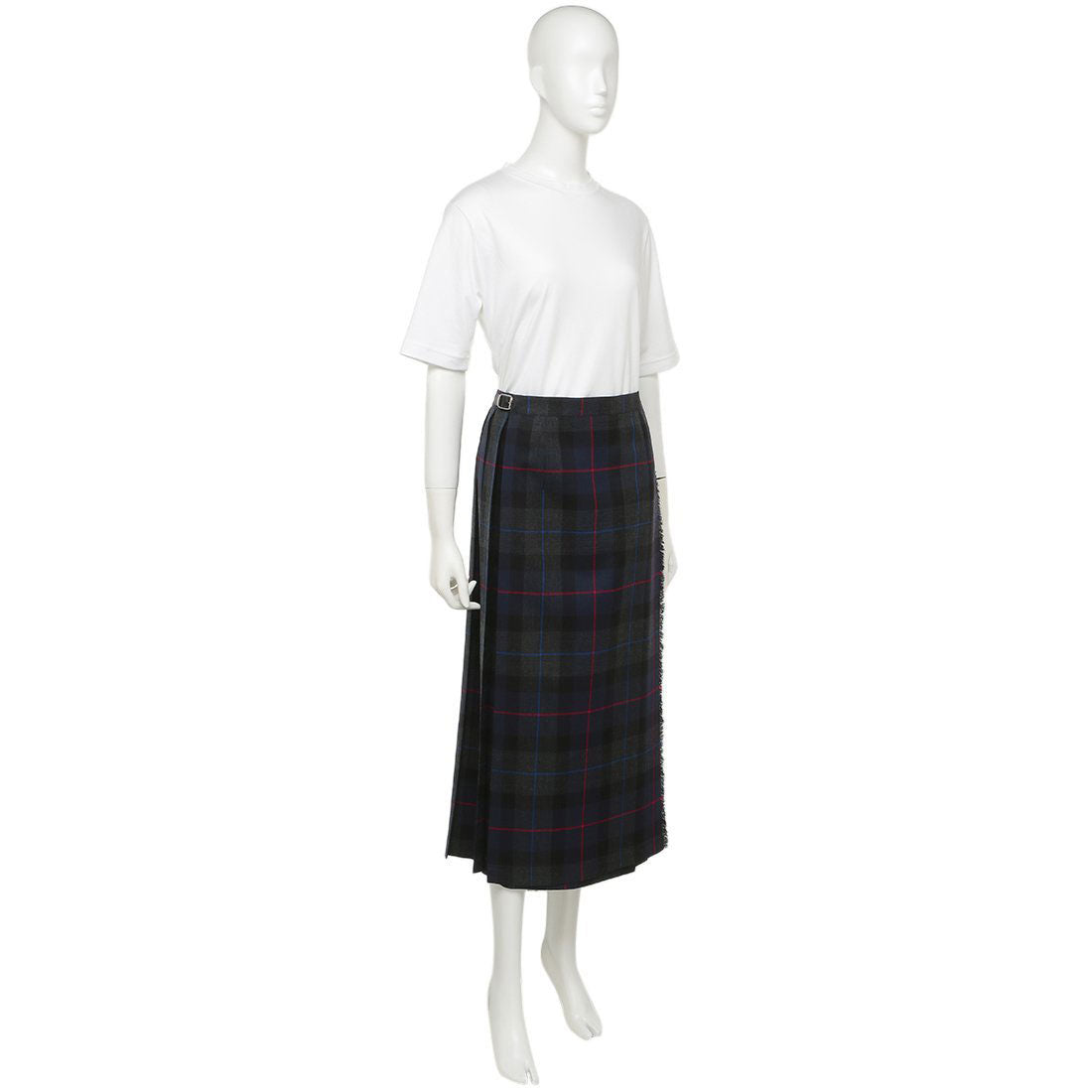 スカート O'NEIL OF DUBLIN 83cm O'NEIL of DUBLIN Skirt Long Easy Kilt 83cm gray Multicolor Women's ONE
