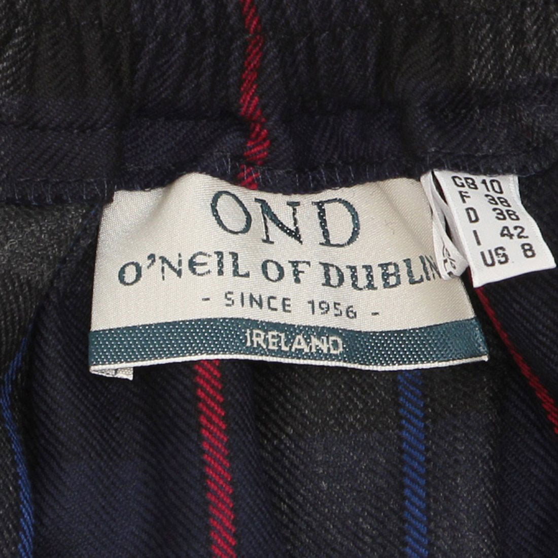 オニールオブダブリン O'NEIL of DUBLIN スカート ロングイージーキルト 83cm グレー マルチカラー レディース ONEIL OF DUBLIN 5083 （CARRA CASTLE） CARRA CASTLE