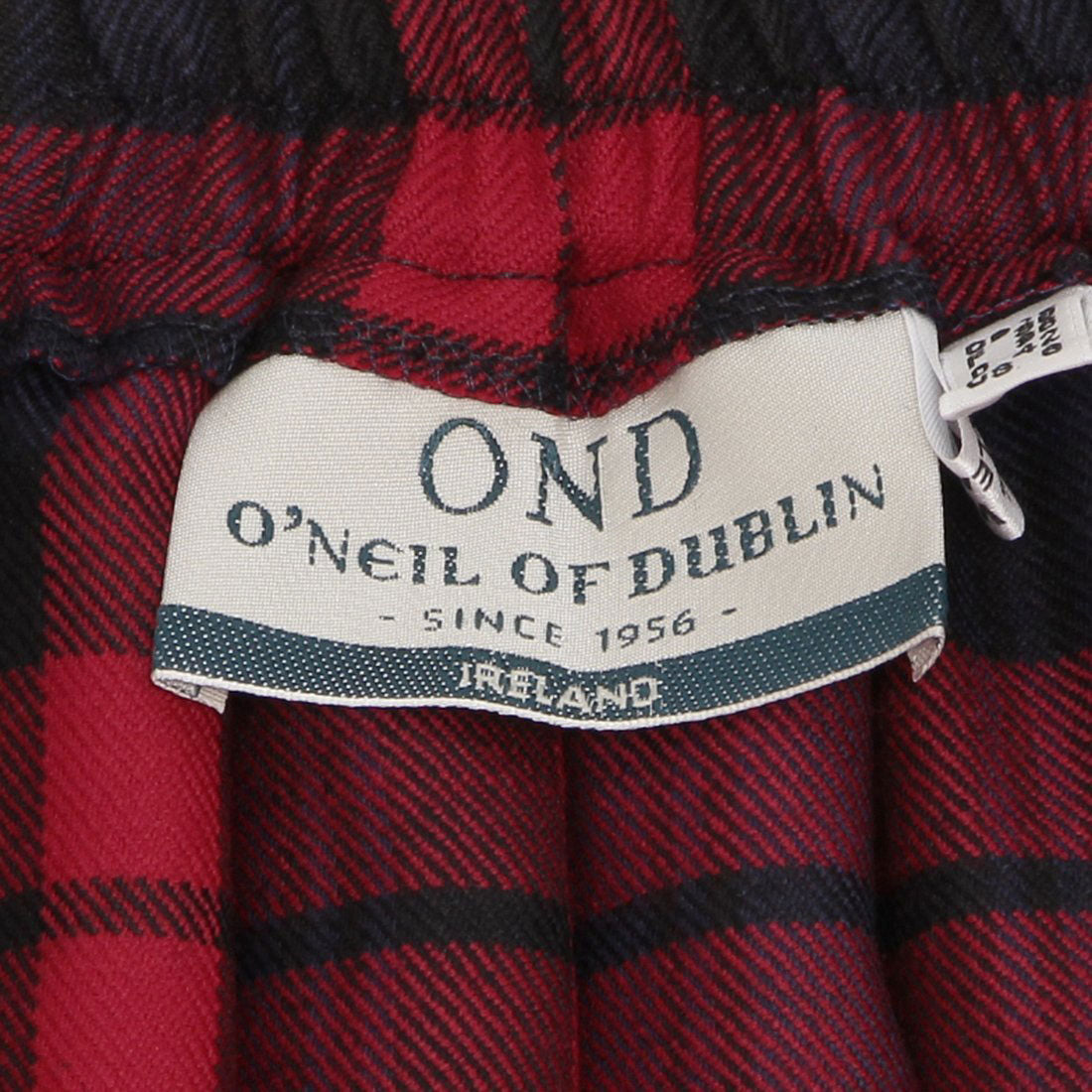 オニールオブダブリン O'NEIL of DUBLIN スカート ロングイージーキルト 83cm レッド マルチカラー レディース ONEIL OF DUBLIN 5083 （LOUGH MASK） LOUGH MASK