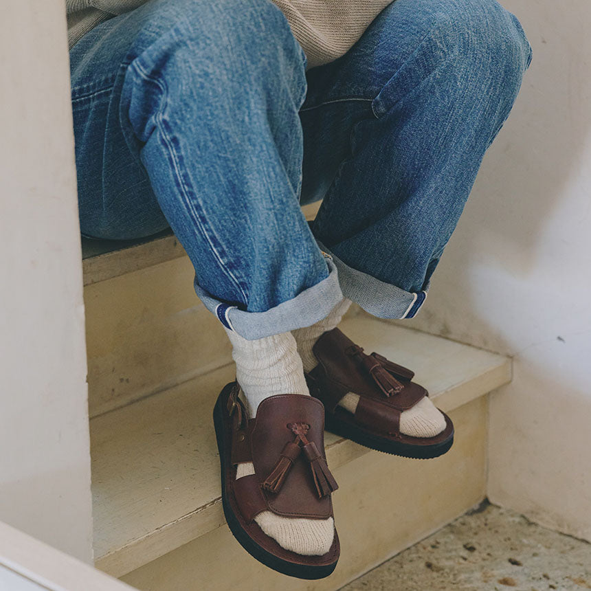 オーガニックハンドルーム Organic handloom LAMBETH OH022208 （DARK BROWN） DARK BROWN