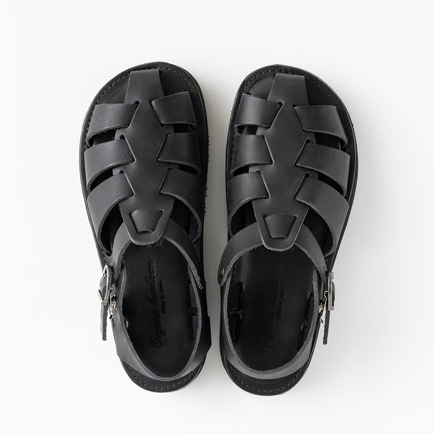 オーガニックハンドルーム Organic handloom GURKHA PLATFORM OH023009 （BLACK） BLACK
