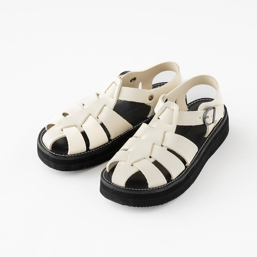 オーガニックハンドルーム Organic handloom GURKHA PLATFORM OH023010 （OFF WHITE） OFF WHITE