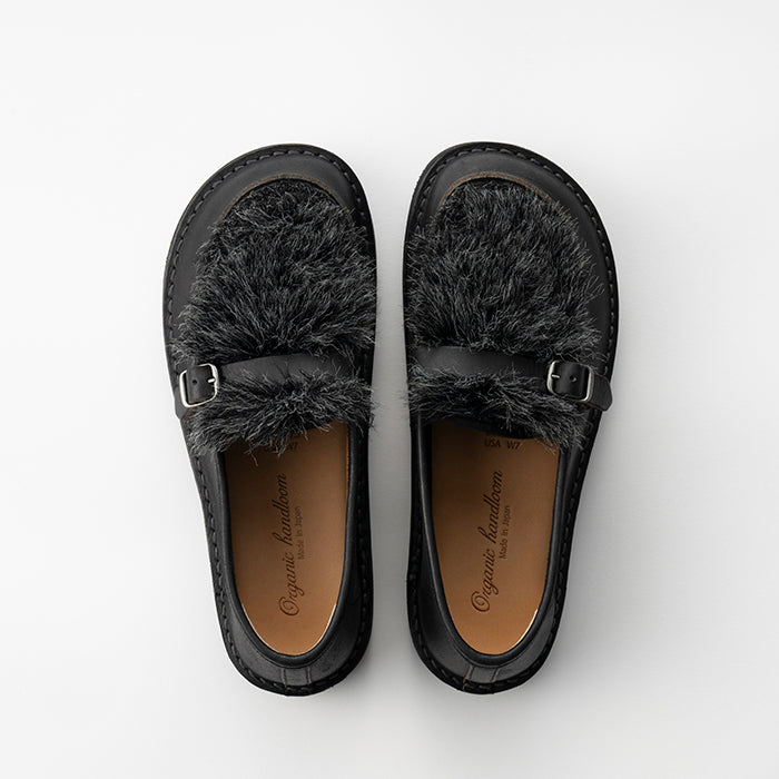 オーガニックハンドルーム Organic handloom SEVRES FUR OH018740 （BLACK/BLACK） BLACK/BLACK
