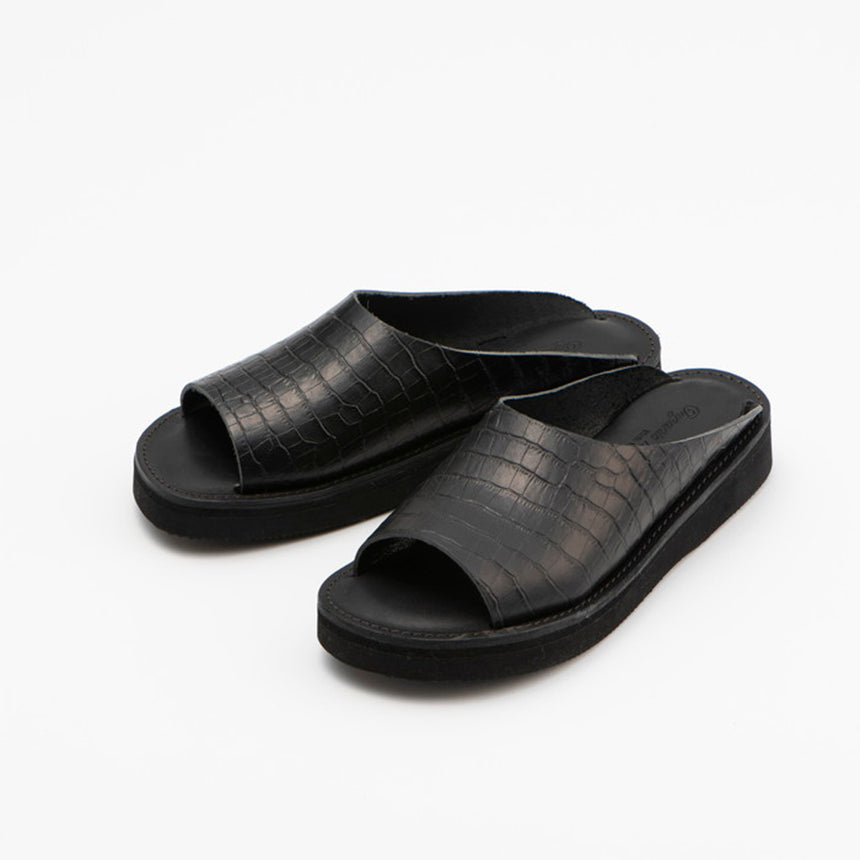 オーガニックハンドルーム Organic handloom RICHT OH016089 （BLACK） BLACK