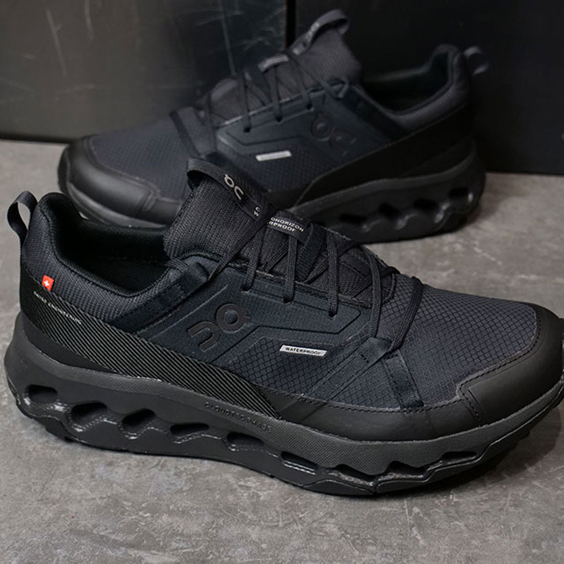 オン On M Cloudhoriz WP Black/Black [3ME10051043] （Black/Black） Black/Black